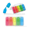 5 In 1 Plastic Mini Office Highlighter Set